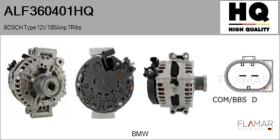 HQ ALF360401HQ - ALT NUEVO BOSCH Type 12V 180Amp PFR7