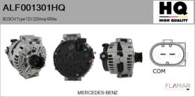 HQ ALF001301HQ - ALT NUEVO BOSCH Type 12V 220Amp PR6