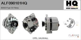 HQ ALF090101HQ - ALT NUEVO BOSCH Type 12V 70Amp