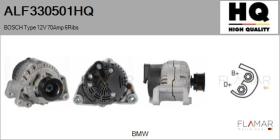 HQ ALF330501HQ - ALT NUEVO BOSCH Type 12V 70Amp PR6