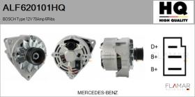 HQ ALF620101HQ - ALT NUEVO BOSCH Type 12V 70Amp PR6