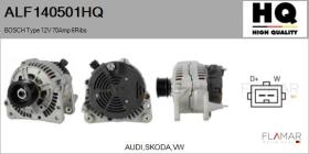HQ ALF140501HQ - ALT NUEVO BOSCH Type 12V 70Amp PR6