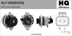 HQ ALF340201HQ - ALT NUEVO BOSCH Type 12V 90Amp DP2