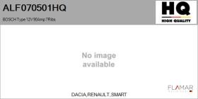 HQ ALF070501HQ - ALT NUEVO BOSCH Type 12V 90Amp PFR7