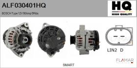 HQ ALF030401HQ - ALT NUEVO BOSCH Type 12V 90Amp PR5