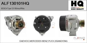 HQ ALF130101HQ - ALT NUEVO BOSCH Type 12V 90Amp PR6