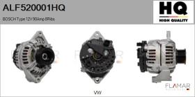 HQ ALF520001HQ - ALT NUEVO BOSCH Type 12V 90Amp PR8