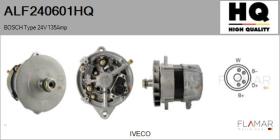 HQ ALF240601HQ - ALT NUEVO BOSCH Type 24V 120Amp