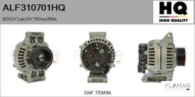 HQ ALF310701HQ - ALT NUEVO BOSCH Type 24V 150Amp PR8