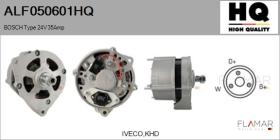 HQ ALF050601HQ - ALT NUEVO BOSCH Type 24V 35Amp