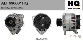 HQ ALF690601HQ - ALT NUEVO BOSCH Type 24V 70Amp PR6