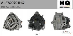 HQ ALF820701HQ - ALT NUEVO BOSCH Type 24V 80Amp