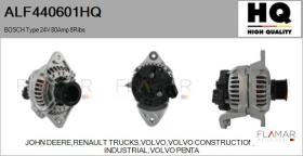HQ ALF440601HQ - ALT NUEVO BOSCH Type 24V 80Amp PR8