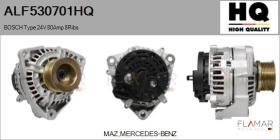 HQ ALF530701HQ - ALT NUEVO BOSCH Type 24V 80Amp PR8