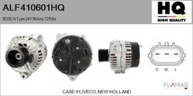 HQ ALF410601HQ - ALT NUEVO BOSCH Type 24V 90Amp PR12