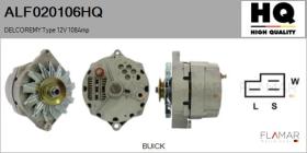 HQ ALF020106HQ - ALT NUEVO DELCOREMY Type 12V 108Amp