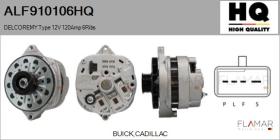 HQ ALF910106HQ - ALT NUEVO DELCOREMY Type 12V 120Amp PR6