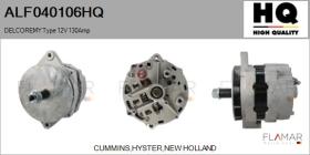 HQ ALF040106HQ - ALT NUEVO DELCOREMY Type 12V 130Amp
