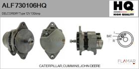 HQ ALF730106HQ - ALT NUEVO DELCOREMY Type 12V 130Amp