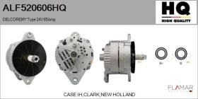 HQ ALF520606HQ - ALT NUEVO DELCOREMY Type 24V 65Amp