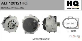 HQ ALF120121HQ - ALT NUEVO DELPHI Type 12V 190Amp PFR6