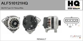 HQ ALF510121HQ - ALT NUEVO DELPHI Type 12V 75Amp PR4