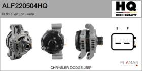 HQ ALF220504HQ - ALT NUEVO DENSO Type 12V