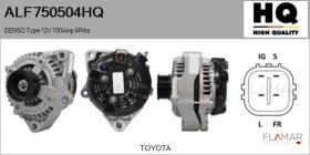HQ ALF750504HQ - ALT NUEVO DENSO Type 12V 100Amp 6Ribs
