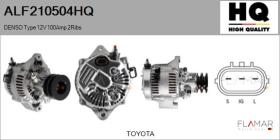 HQ ALF210504HQ - ALT NUEVO DENSO Type 12V 100Amp DP2