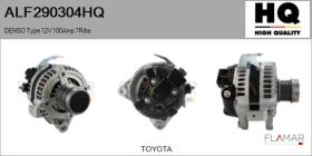 HQ ALF290304HQ - ALT NUEVO DENSO Type 12V 100Amp PFR7