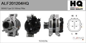 HQ ALF201204HQ - ALT NUEVO DENSO Type 12V 100Amp PFR7
