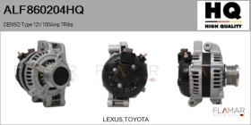 HQ ALF860204HQ - ALT NUEVO DENSO Type 12V 100Amp PFR7