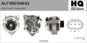 HQ ALF950104HQ - ALT NUEVO DENSO Type 12V 100Amp PR6