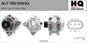 HQ ALF760104HQ - ALT NUEVO DENSO Type 12V 100Amp PR7