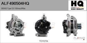 HQ ALF490504HQ - ALT NUEVO DENSO Type 12V 100Amp PR8