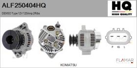 HQ ALF250404HQ - ALT NUEVO DENSO Type 12V 120Amp DP2