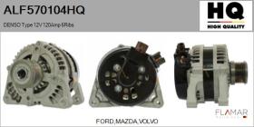 HQ ALF570104HQ - ALT NUEVO DENSO Type 12V 120Amp PFR6