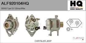 HQ ALF920104HQ - ALT NUEVO DENSO Type 12V 120Amp PR6