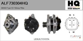 HQ ALF730304HQ - ALT NUEVO DENSO Type 12V 130Amp PFR7