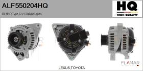 HQ ALF550204HQ - ALT NUEVO DENSO Type 12V 130Amp PR6