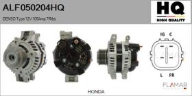 HQ ALF050204HQ - ALT NUEVO DENSO Type 12V 130Amp PR7