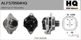 HQ ALF570504HQ - ALT NUEVO DENSO Type 12V 150Amp PFR6