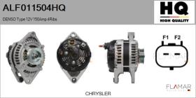 HQ ALF011504HQ - ALT NUEVO DENSO Type 12V 150Amp PR4