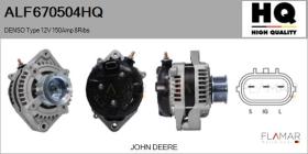 HQ ALF670504HQ - ALT NUEVO DENSO Type 12V 150Amp PR8