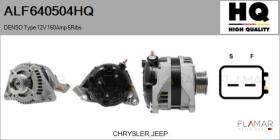 HQ ALF640504HQ - ALT NUEVO DENSO Type 12V 160Amp PFR6