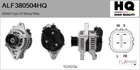 HQ ALF380504HQ - ALT NUEVO DENSO Type 12V 180Amp PR7