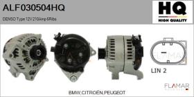 HQ ALF030504HQ - ALT NUEVO DENSO Type 12V 210Amp PR6