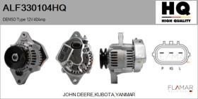 HQ ALF330104HQ - ALT NUEVO DENSO Type 12V 40Amp
