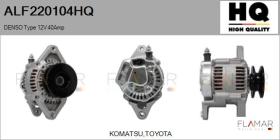 HQ ALF220104HQ - ALT NUEVO DENSO Type 12V 40Amp