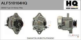 HQ ALF510104HQ - ALT NUEVO DENSO Type 12V 40Amp